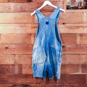 Denim OverAll’s 1980’s Faded