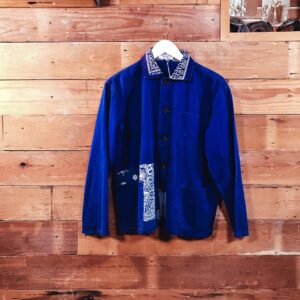 Bleu De Travail Jacket Custom Bandana